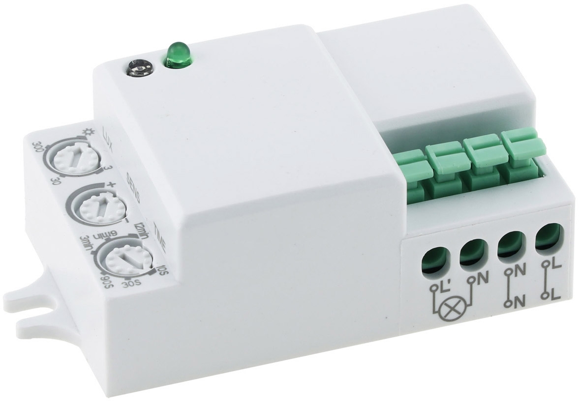 Chilitec HF Bewegungsmelder "CBM extend" 230V 180/360°, zur Nachrüstung in Leuchten Chilitec HF Bewegungsmelder "CBM extend" 230V 180/360°, zur Nachrüstung in Leuchten