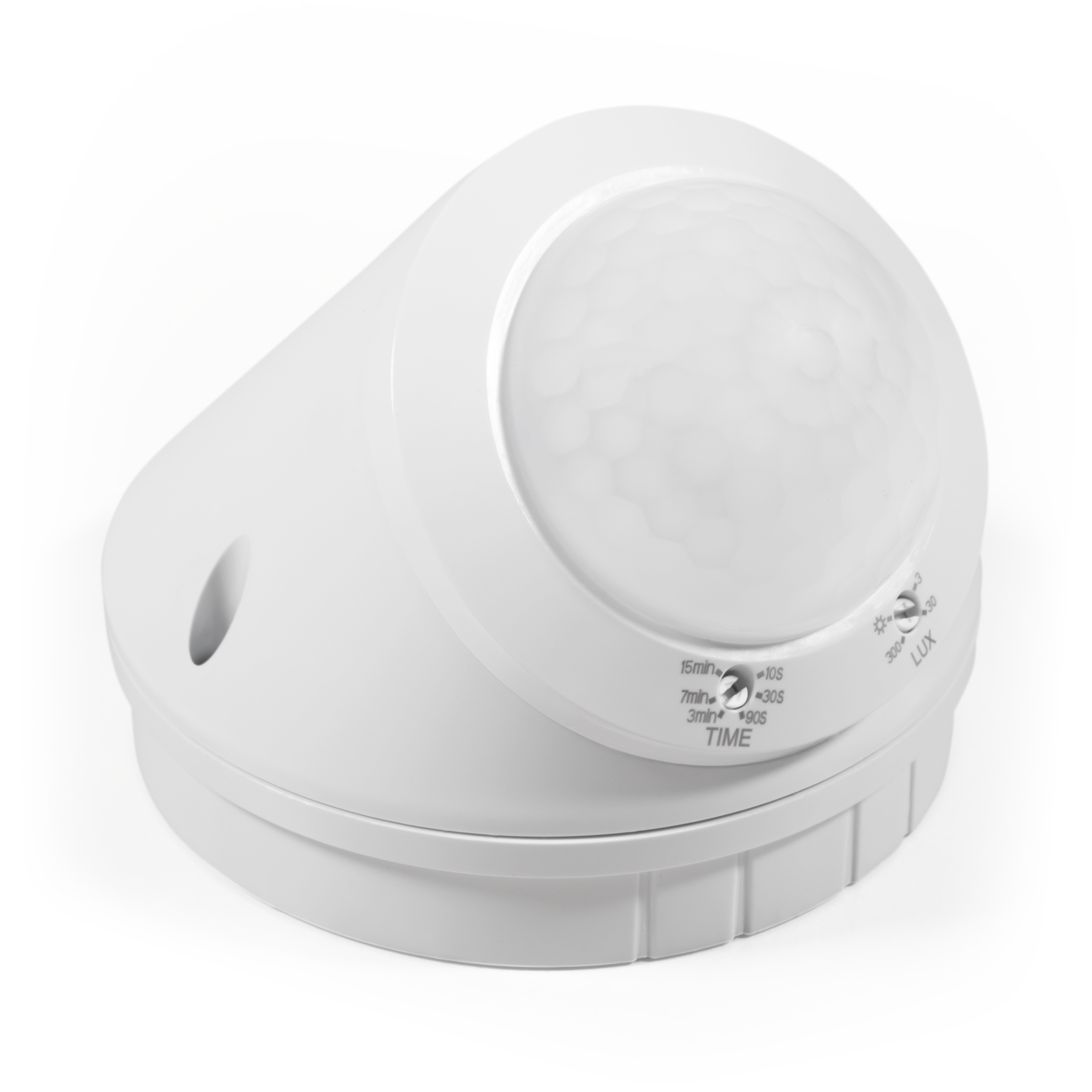 IR Bewegungsmelder McShine "LX-2736", 360°, max. 800W, weiß, LED geeignet, IP65  IR Bewegungsmelder McShine "LX-2736", 360°, max. 800W, weiß, LED geeignet, IP65