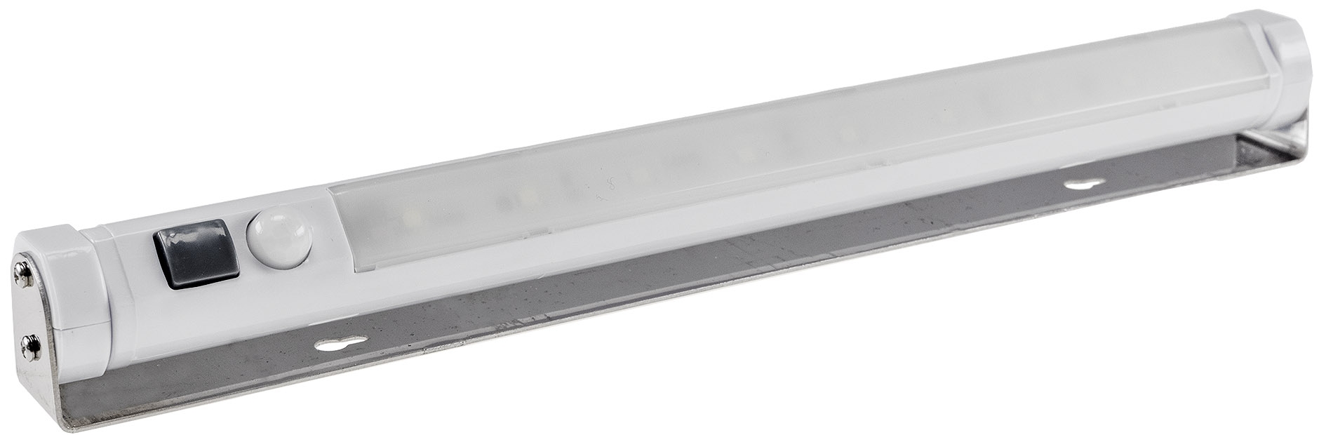 LED Unterbauleuchte mit Bewegungsmelder Batteriebet., 9 SMD LEDs, 80lm, weiß 