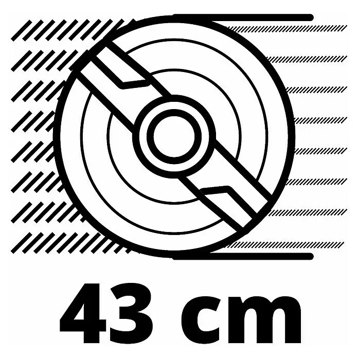 Einhell Power X-Change Akku-Rasenmäher GE-CM 36/43 Li M