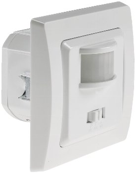 Chilitec DELPHI Bewegungsmelder 160°, weiß LED geeignet, 250V~, Unterputz, 3-Draht Chilitec DELPHI Bewegungsmelder 160°, weiß LED geeignet, 250V~, Unterputz, 3-Draht