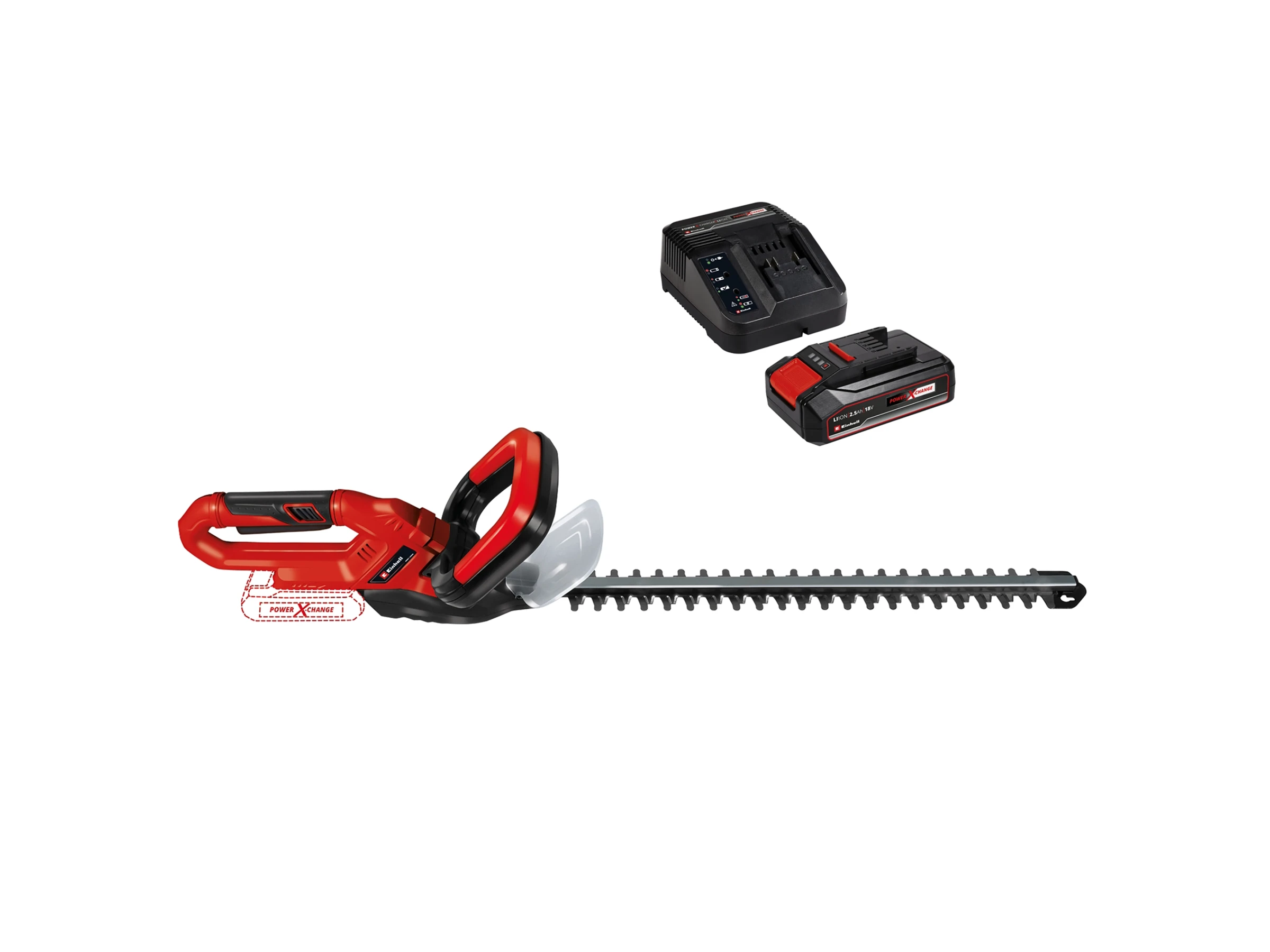 Einhell Akku-Heckenschere GC-HS 18 Li Kit 1x2,5 Ah Einhell Akku-Heckenschere GC-HS 18 Li Kit 1x2,5 Ah