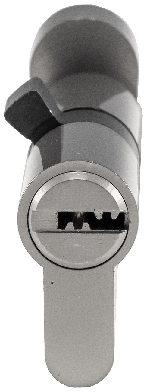 Schließzylinder 80mm (40+40mm) mit Knauf Profil-Zylinder, 5 Sicherheits-Schlüssel